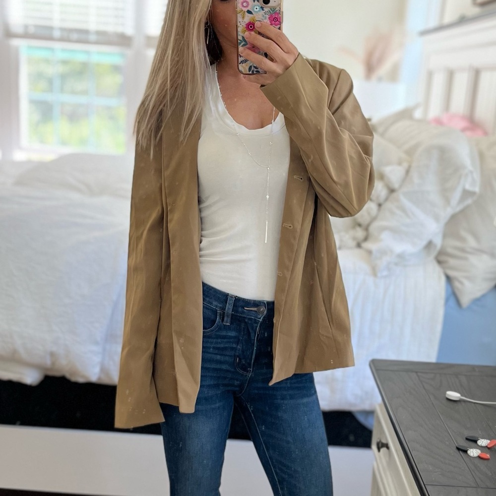 WOMYN lined button blazer NWT - Picture 1 of 16